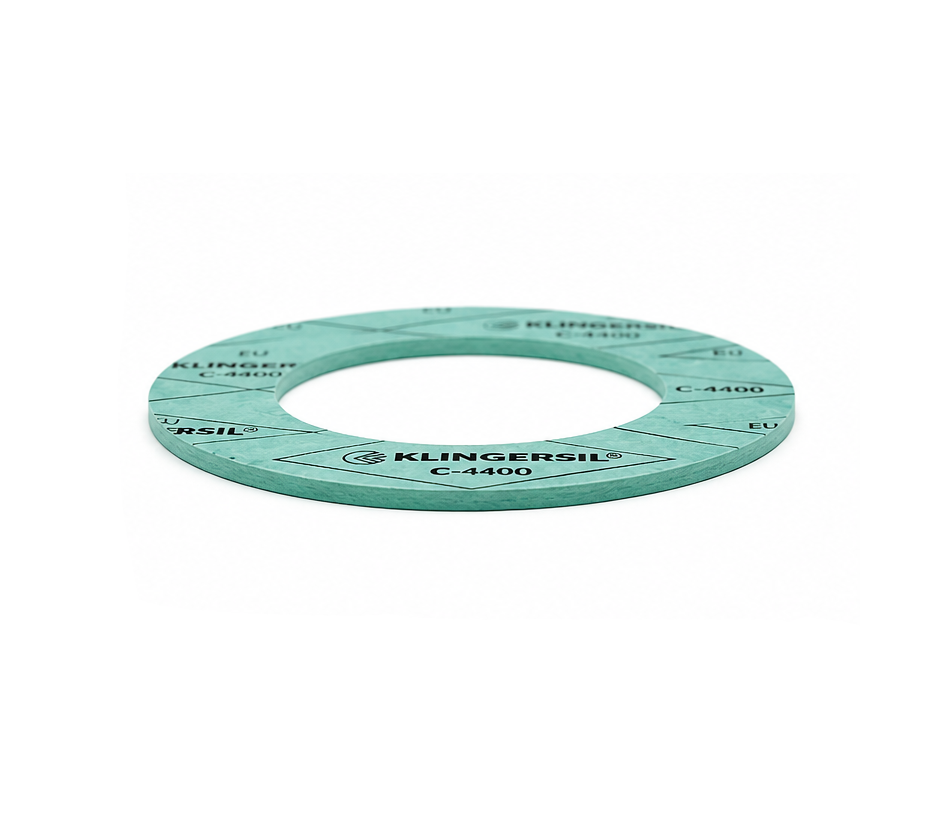 Flachdichtung aus KLINGERSIL C-4400 für Industrie, Maschinenbau und technische Dichtungsanwendungen.